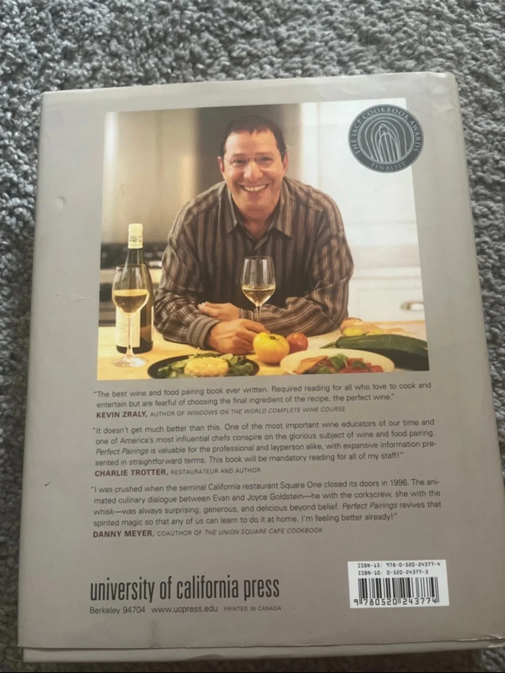 For wine and food lovers! Perfect Pairings & The Wine Lover's Cookbook